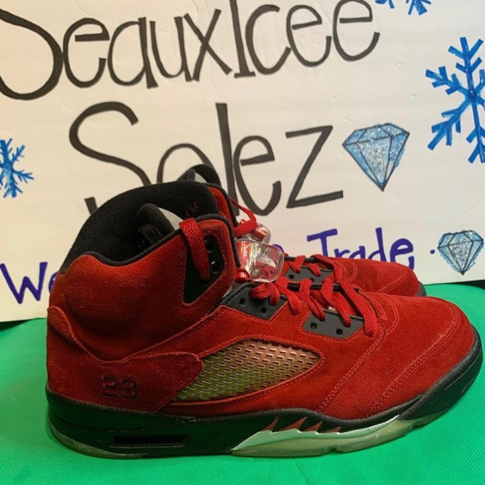 Jordan fire red 5